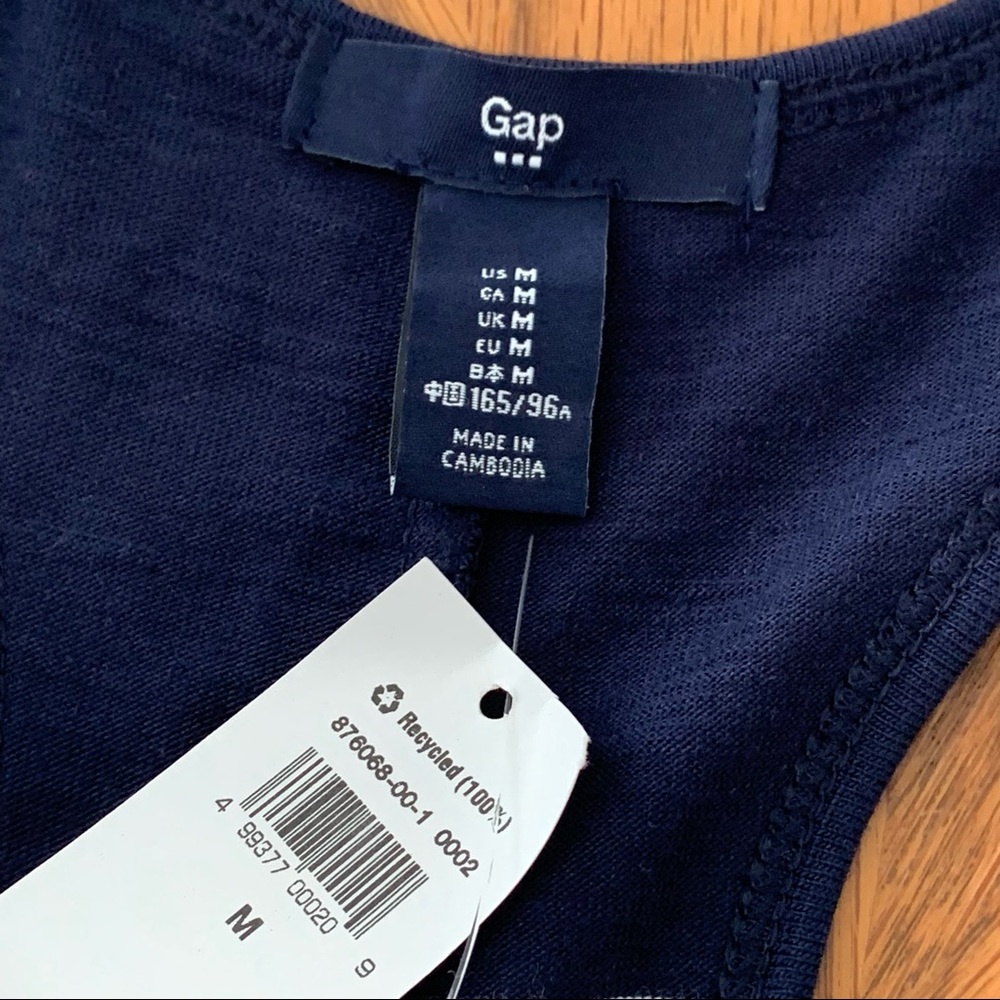 Gap maxi dress racerback stripes medium - Picture 5 of 7